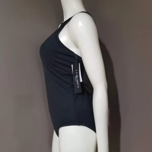 La Blanca One-Shoulder One Piece Swimsuit Size 14